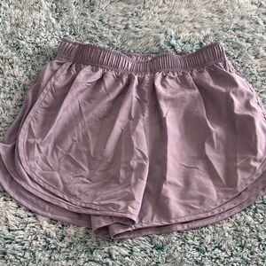 Women's Purple Nike Athletic Shorts